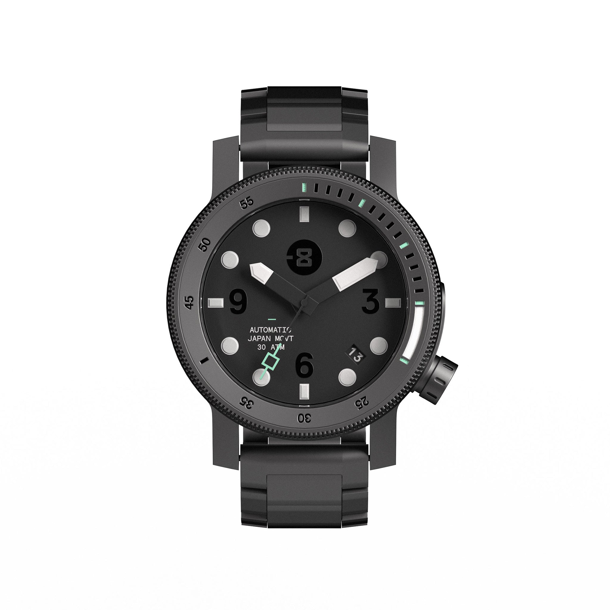 New Diver Watch Black Store Online